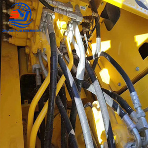 Excavadora de orugas hidráulica usada original Komatsu de 22 toneladas con motor Cummins a la venta - Product Image 5