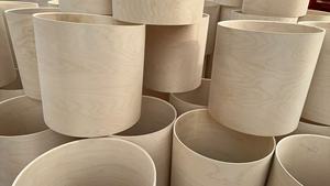 Caja <span class=keywords><strong>de</strong></span> Tambor Clásica <span class=keywords><strong>de</strong></span> 3 Niveles <span class=keywords><strong>de</strong></span> Madera <span class=keywords><strong>de</strong></span> Álamo, Arce y Abedul <span class=keywords><strong>de</strong></span> Primera Calidad, Producto <span class=keywords><strong>de</strong></span> Alta Gama - Product Image 4