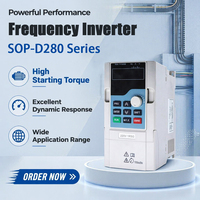 Nouvel onduleur de fréquence monophasé 220V 1,5kW 50/60Hz IP20 certifié CE pour ligne d'assemblage
