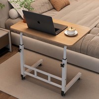 Plateau de lit pour ordinateur portable de qualité supérieure, fiable, avec hauteur réglable et surface de bureau inclinable, idéal pour les petits appartements, les hôpitaux et les voyages