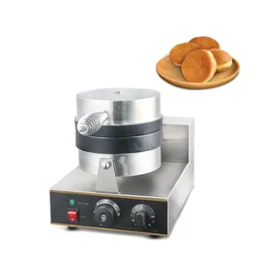 Ticari olmayan yapıştırma kaplama ekmek pişirme makinesi uygun operasyon Ufo Burger Maker makinesi satılık