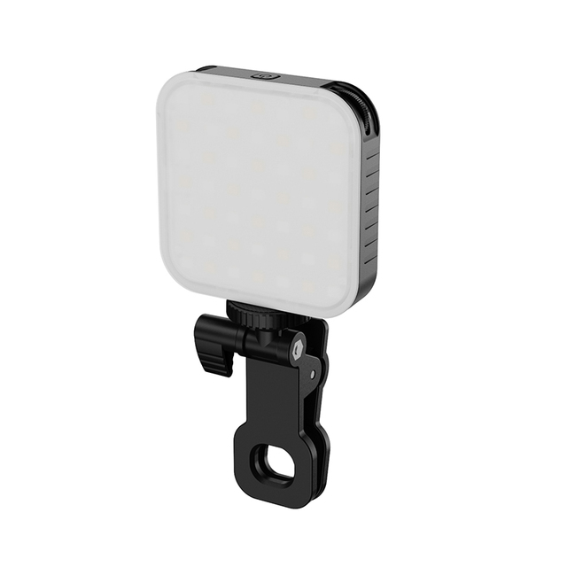 4W 2000mAh Magnetic Bicolor Rechargeable Battery Selfie Video Light for Phone Vlog Adjustable High-brightness Lighting Fixture
