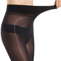 Collants brillants effet huile, collants chatoyants ultra-lustrés, leggings de danse soyeux à taille haute pour femmes A01-6-15