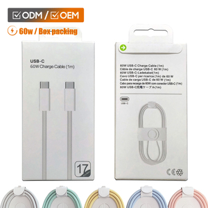 New Charging Cable 40W 60W Type C To USB C Fast <strong>Charger</strong> Charging PD Trending Hot Mobile Phone Cord Guagets Accessories Wholesale - Product Image 1