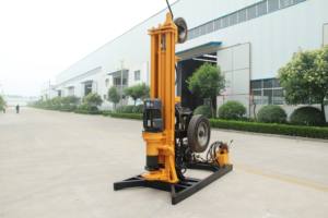 판매를 위한 150m 토양 테스트 드릴링 리그/작은 dth 우물 드릴링 기계/시추공 우물 교련 의장 - Product Image 4