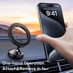 [24 aimants puissants] Support de téléphone magnétique pour voiture, support de téléphone mains libres pour tableau de bord de voiture pour iPhone MagSafe Case - Product Image 3