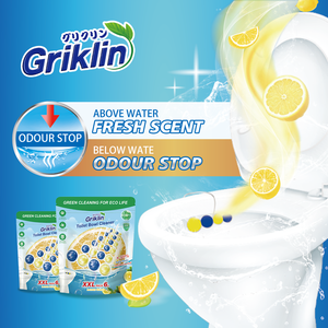Detergente per <span class=keywords><strong>WC</strong></span> Sospeso OEM/ODM con 240 Erogazioni, Nuovo Design, Profumo al Limone, Blocco Automatico per Bordo <span class=keywords><strong>WC</strong></span> - Product Image 4