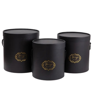New <strong>Floral</strong> Cylinder <strong>Boxes</strong> Round Florist <strong>Boxes</strong> Flower Bouquet Round Hat Gift <strong>Boxes</strong> Round Cardboard Custom - Product Image 5