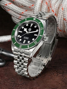 <span class=keywords><strong>San</strong></span> <span class=keywords><strong>Martin</strong></span> SN0128 nuevo 40mm BB Diver Reloj marca superior relojes clásicos para hombre NH35 automático mecánico zafiro Reloj impermeable - Product Image 3