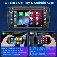 Autoradio Android 7 pouces Junsun universel pour Chevrolet Chevy GMC Buick avec CarPlay – Accessoires en stock aux États-Unis