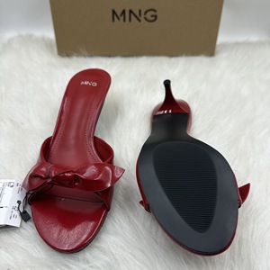 Nouvelles sandales compensées élégantes à talon aiguille et bout ouvert pour femme, couleur unie, avec nœud et bout rond, collection été 2026 - Product Image 4