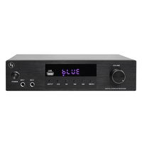 Amplificateur audio stéréo 4 canaux 200W à double zone, fabriqué en Chine pour home cinéma et karaoké, OEM, petites commandes acceptées