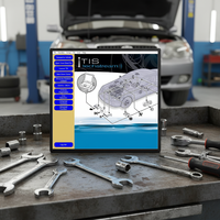Dernière version 02/2023 du logiciel TIS Techstream 18.00.018 sur CD, outils de diagnostic utilisés dans les appareils MINIVCI MINI VCI OTC pour la réparation automobile