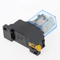 220/240V AC 10A 8PIN Relay daya koil DPDT LY2NJ HH62P HHC68A-2Z dengan dasar soket