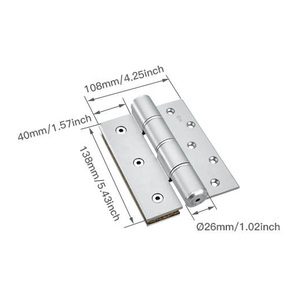 <span class=keywords><strong>Prix</strong></span> de fabrication <span class=keywords><strong>Porte</strong></span> de type E en acier inoxydable avec charnière <span class=keywords><strong>hydraulique</strong></span> en aluminium Hôtels design à fermeture en douceur invisible en verre unique - Product Image 2