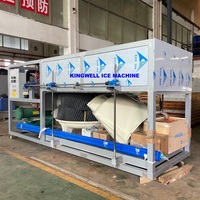 Máquina Industrial para Producción de Hielo en Bloques de 5 Toneladas, Venta Caliente 2025, Precio para África, Guinea, Haití, Perú