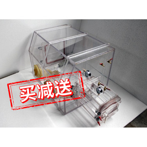 Caja de Guantes Acrílica con Gas Inerte PMMA Transparente para Experimentos de Laboratorio con Puertos para Guantes - Product Image 1