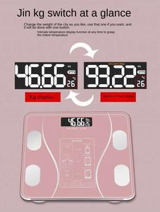 Báscula Inteligente para Peso <span class=keywords><strong>Corporal</strong></span> y Grasa, Báscula Digital para Baño con Medición <span class=keywords><strong>de</strong></span> <span class=keywords><strong>Porcentaje</strong></span> <span class=keywords><strong>de</strong></span> Grasa - Product Image 4