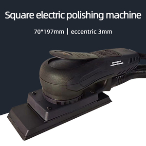 Máquina lijadora eléctrica de 350W, <span class=keywords><strong>pulidora</strong></span> <span class=keywords><strong>orbital</strong></span> aleatoria, lijadora de velocidad Variable de 220V con máquina <span class=keywords><strong>pulidora</strong></span> de papel de <span class=keywords><strong>lija</strong></span> <span class=keywords><strong>para</strong></span> coche - Product Image 2