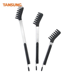 <span class=keywords><strong>Amazon</strong></span> Offre Spéciale En Acier Inoxydable de <span class=keywords><strong>Cuisine</strong></span> En Nylon Alimentaire Nouilles Pinces - Product Image 2