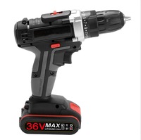 Perceuse à percussion sans fil LEIYI 20V au lithium, type pistolet, visseuse électrique, usage industriel et domestique, bricolage, 2kg - Meilleures ventes
