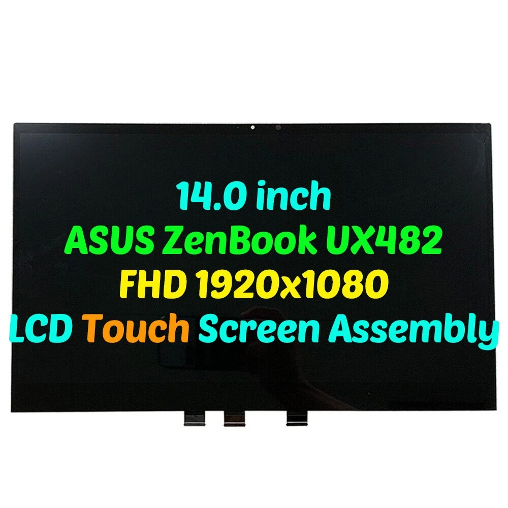 14" FHD IPS LCD Touch Screen Digitizer for <strong>ASUS</strong> ZenBook Duo UX482 UX482E UX482EA-Business Use <strong>Replacement</strong>