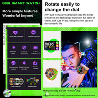 Mode garde la vraie vie intelligente hip hop jouer à la vidéo enfants jeu smartwatch mobile montre intelligente jeu montre intelligente