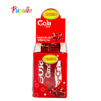Bonbons durs Halal Super aigre Cola Emballage individuel Bonbons sucrés Goût Cola Bonbons durs