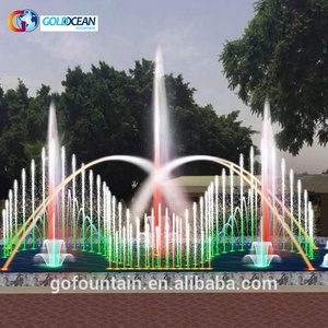 Décoration extérieure d'hôtel, grande piscine dansante de 12x4m à Taif, Arabie Saoudite - Product Image 4