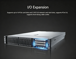 เซิร์ฟเวอร์ FusionServer 2288 V8 2U แบบติดตั้งในตู้แร็ค พร้อมโปรเซสเซอร์ Xeon 6 แบบคู่ หน่วยความจำ DDR5 32 DIMM PCIe 5.0 สำหรับองค์กร รองรับการจำลองระบบคลาวด์  พร้อม SSD ระดับ Silver และระบบจ่ายไฟ - Product Image 6