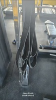 Corde de Résistance N°107 Antidérapante pour Entraînement à Domicile, Corde Triceps avec Poignée et Poulie, Accessoire d'Équipement pour Dorsal et Biceps