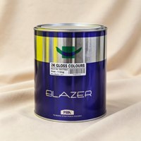 Blazer High Gloss 2K Auto Topcoat Liquid Coating 1 Usg Two Pack Spray Ready Car Body Paint for Professional Auto Refinish