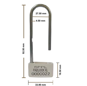 Candado de Calidad de Exportación XL, Alta Seguridad, Antirrobo, para Puerta de Almacén, Contenedor y Uso en Exteriores, en Venta - Product Image 6