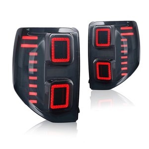Gruppo Fanali Posteriori a LED 12V con Lente Fumé, Luci di Freno, Indicatori di Direzione e Retromarcia per <span class=keywords><strong>Ford</strong></span> Bronco <span class=keywords><strong>Sport</strong></span> 20-23 - Product Image 4