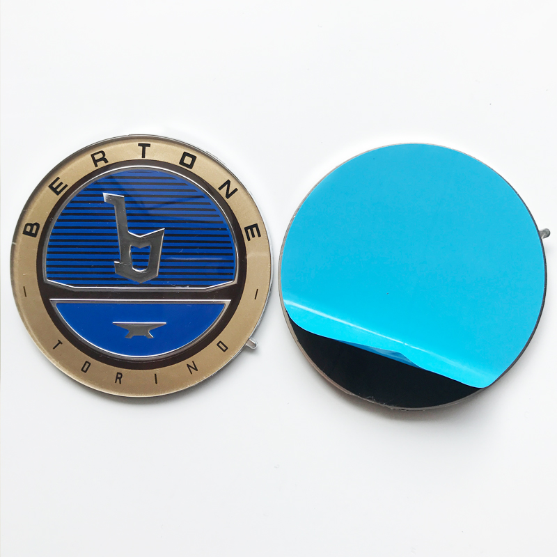 Изготовленный На Заказ самоклеящийся 3d автомобильный значок Автомобильные пластиковые эмблемы окрашенные и хромированные