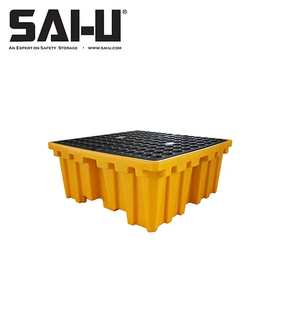 SAI-U IBC090パレットプラスチック1100L流体貯蔵用化学貯蔵漏れ防止