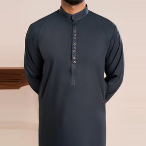 Shalwar Kameez de Algodón de Primera Calidad Más Vendido para Hombre, Hecho a Medida, de Secado Rápido, para Fiestas - Product Image 4