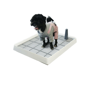 Cacca bianca per cani che pulisce varie dimensioni di schizzi Anti-urina a griglia di cani impedisce di spingere le feci lettiera per animali domestici - Product Image 2