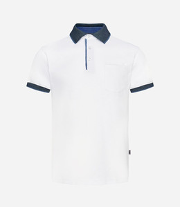 Polo duradero de alta calidad para hombre Polo blanco Polo personalizado Tan Pham Gia en Vietnam Producto al por mayor - Product Image 1