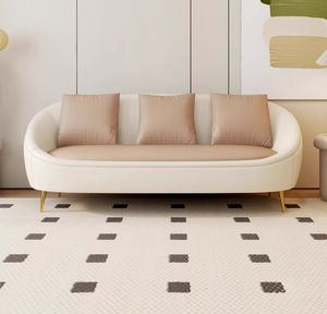 Yicheng belleza venta al por mayor tienda de belleza peluquería recepción sofá sala de espera sofá pequeño con precio barato - Product Image 2