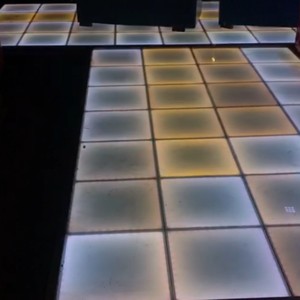 ไฟกระเบื้องสีรุ้งสำหรับติดผนังพื้น KTV ไฟ LED นีออน3D ไวรัสหลายชั้นมิเรอร์สดสตรีมมิ่งเวทีสตูดิโอ - Product Image 4