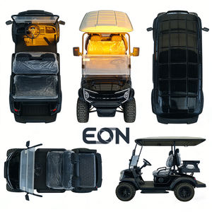 6-местный электрический гольф-кар, разрешенный для использования на дорогах общего пользования, 48В, утилитарный гольф-багги с крышей и ветровым стеклом для курортов и отелей - Product Image 2