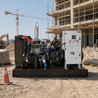 Genset Diesel 68kW dengan Kanopi Galvanis, Mesin Isuzu untuk Pabrik Pengolahan Kapas, Line Ginning, 50Hz/60Hz, 50KW, 80kva