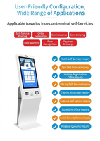 Terminal de paiement Vision POS/OEM blanc, Win/Android/Linux, libre-service, écran tactile capacitif LCD 21,5 pouces, 10 points, Intel Core I5, kiosque