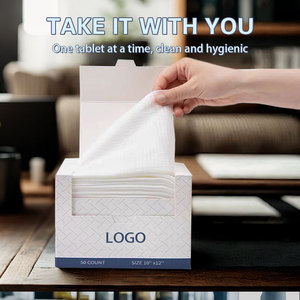 Tùy Chỉnh Hữu Cơ Spunlace Không Dệt Tre Dùng Một Lần Bông Vải Khăn Ướt & Khô Khăn Lau Mô Thẩm Mỹ Tái Sử Dụng Giấy Khăn - Product Image 6