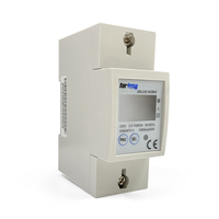 Medidor de kWh electrónico analógico con pantalla digital de salida de pulso pequeño y ligero
