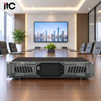 Amplificateur de puissance numérique IP multifonctionnel 19 pouces 2U 760W avec DSP pour réseau écoénergétique