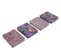 Customiser votre propre logo emballage cosmétique boîte vide de maquillage en carton coloré boîte de palette d'ombres à paupières