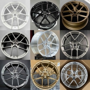 Jantes en alliage forgé LH 18 19 20 21 22 23 24 pouces pour <span class=keywords><strong>Porsche</strong></span> 718 Cayman GTS <span class=keywords><strong>Bugatti</strong></span> Veyron Audi Jantes forgées 5x120 5x112 5x114.3 - Product Image 3