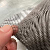 Rouleaux de treillis métallique expansé de haute qualité râpant dans une plaque de losange